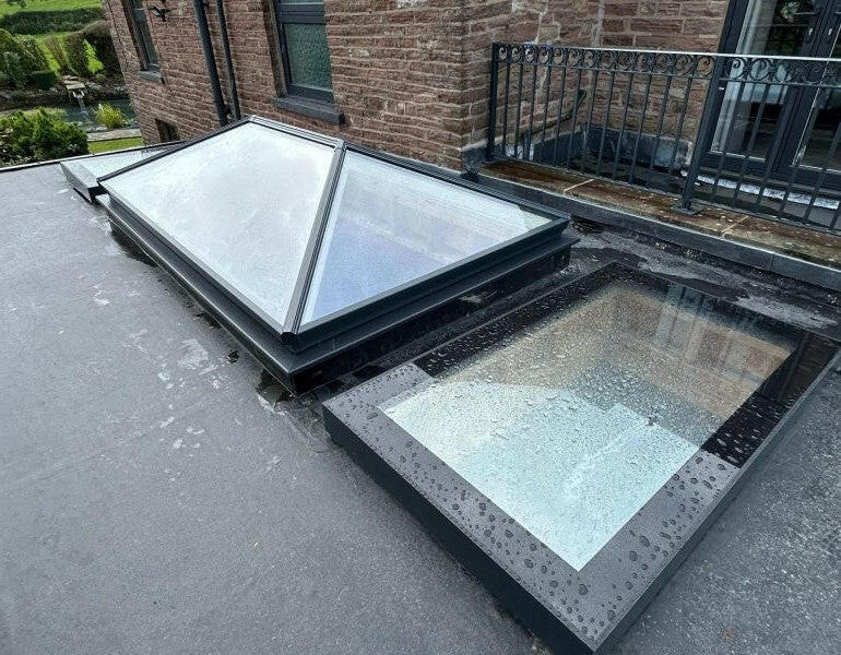 1200 x 1200 mm LD Framed Pitched Roof Skylight.