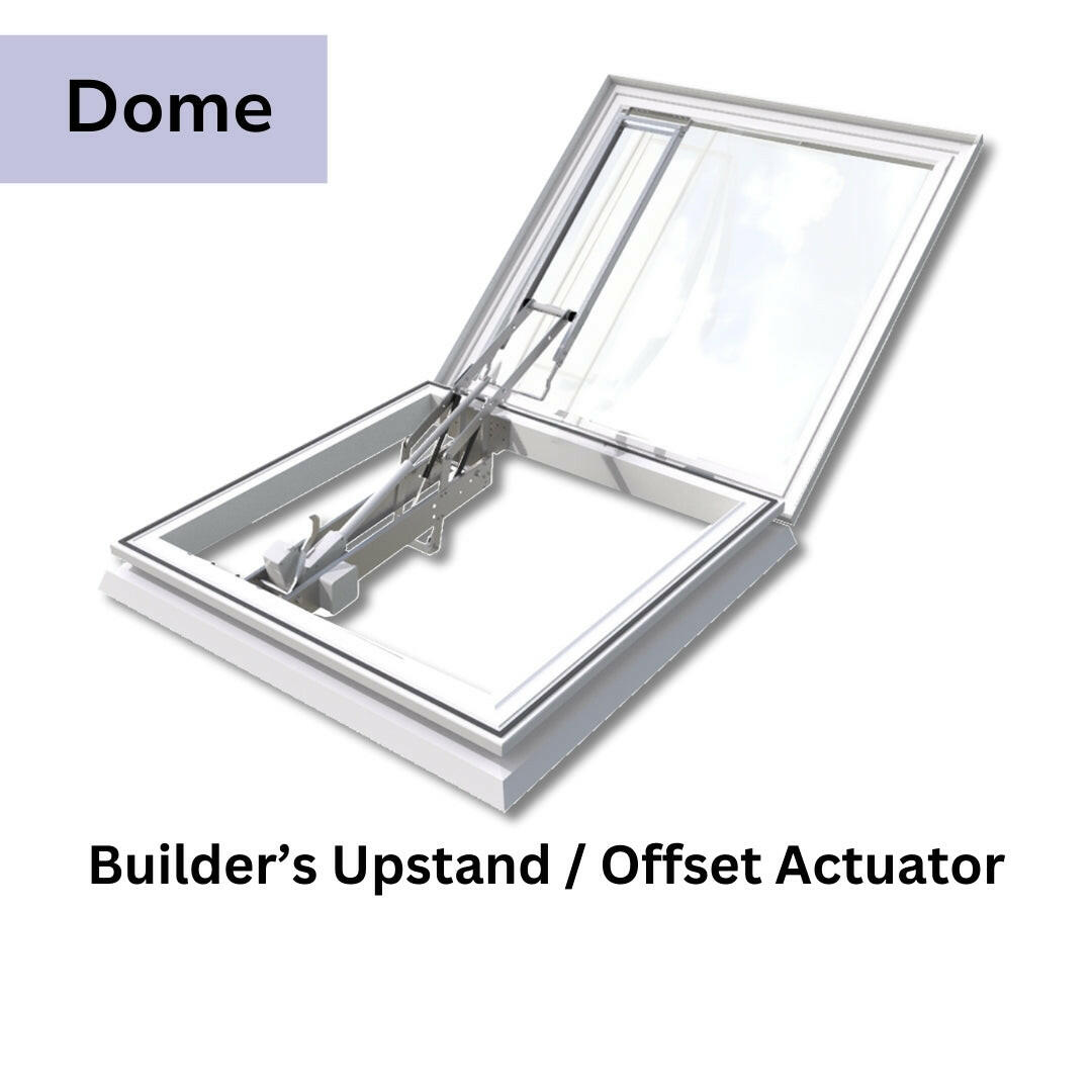 1650 x 1650 mm Smoke Vent Rooflight by Mardome.