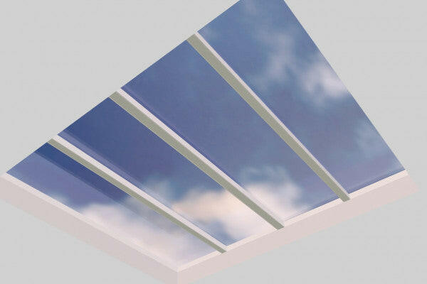 3000 x 4500 mm Fixed Glass Link Modular Skylight (4 Fixed 0 Opening).