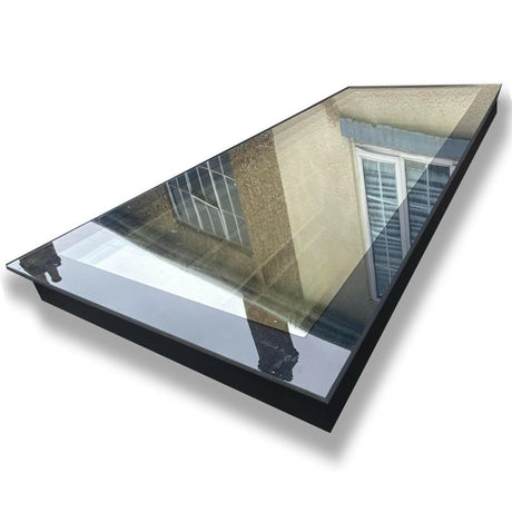 400 x 1500 mm LD Frameless Triple Glazed Flat Roof Skylight.