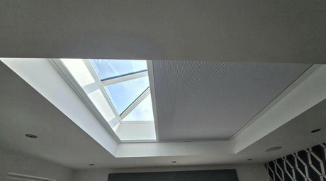 Custom Size Manual Blinds for Flat & Pitched Roof Skylights.