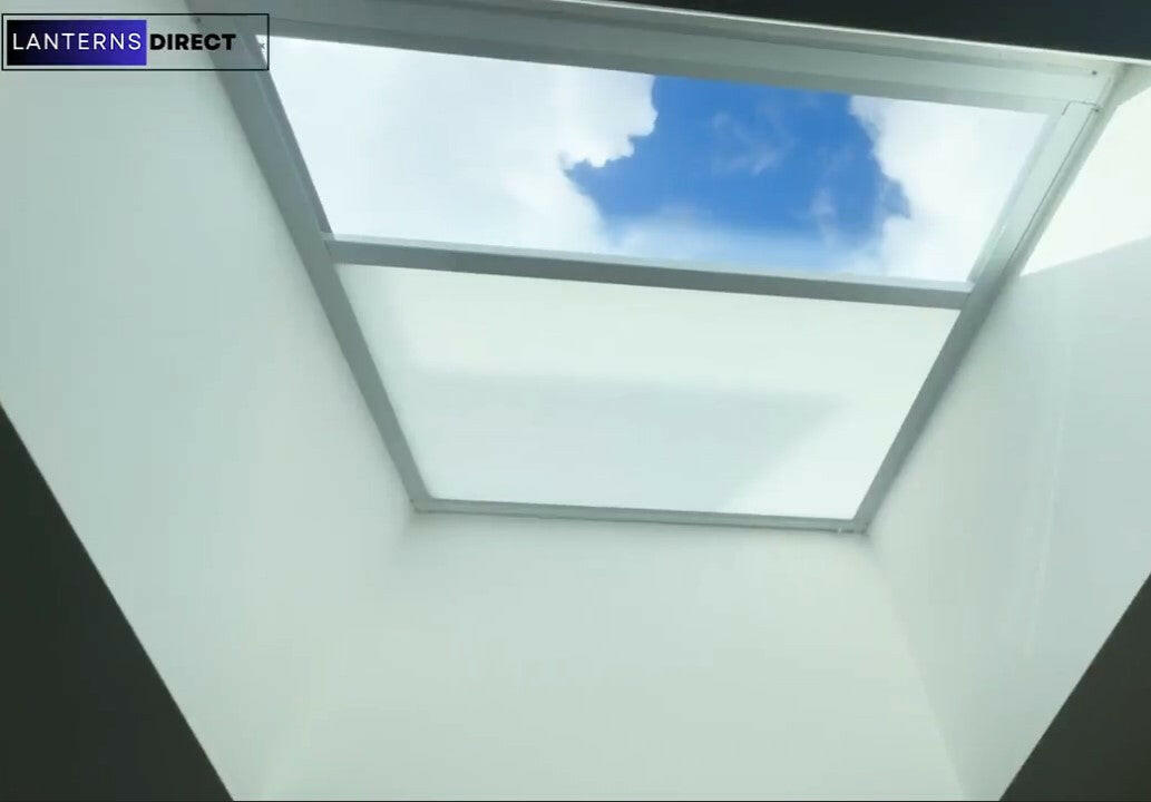 1500 x 3000 mm LD Electric Blinds for Flat / Pitched Roof Skylights & Roof Lanterns.