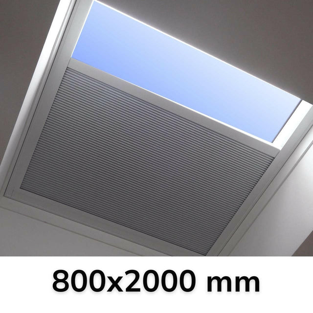 800 x 2000 mm LD Manual Blinds for Flat / Pitched Roof Skylights & Roof Lanterns.