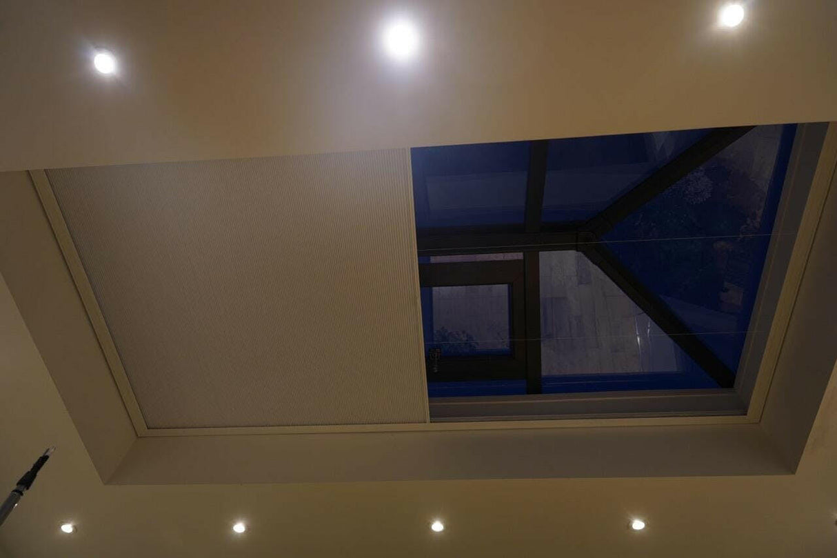1500 x 3000 mm LD Electric Blinds for Flat / Pitched Roof Skylights & Roof Lanterns.