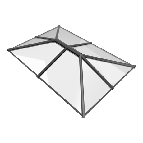 1750 x 2250 mm Stratus Aluminium Roof Lantern Style 4 (Traditional).
