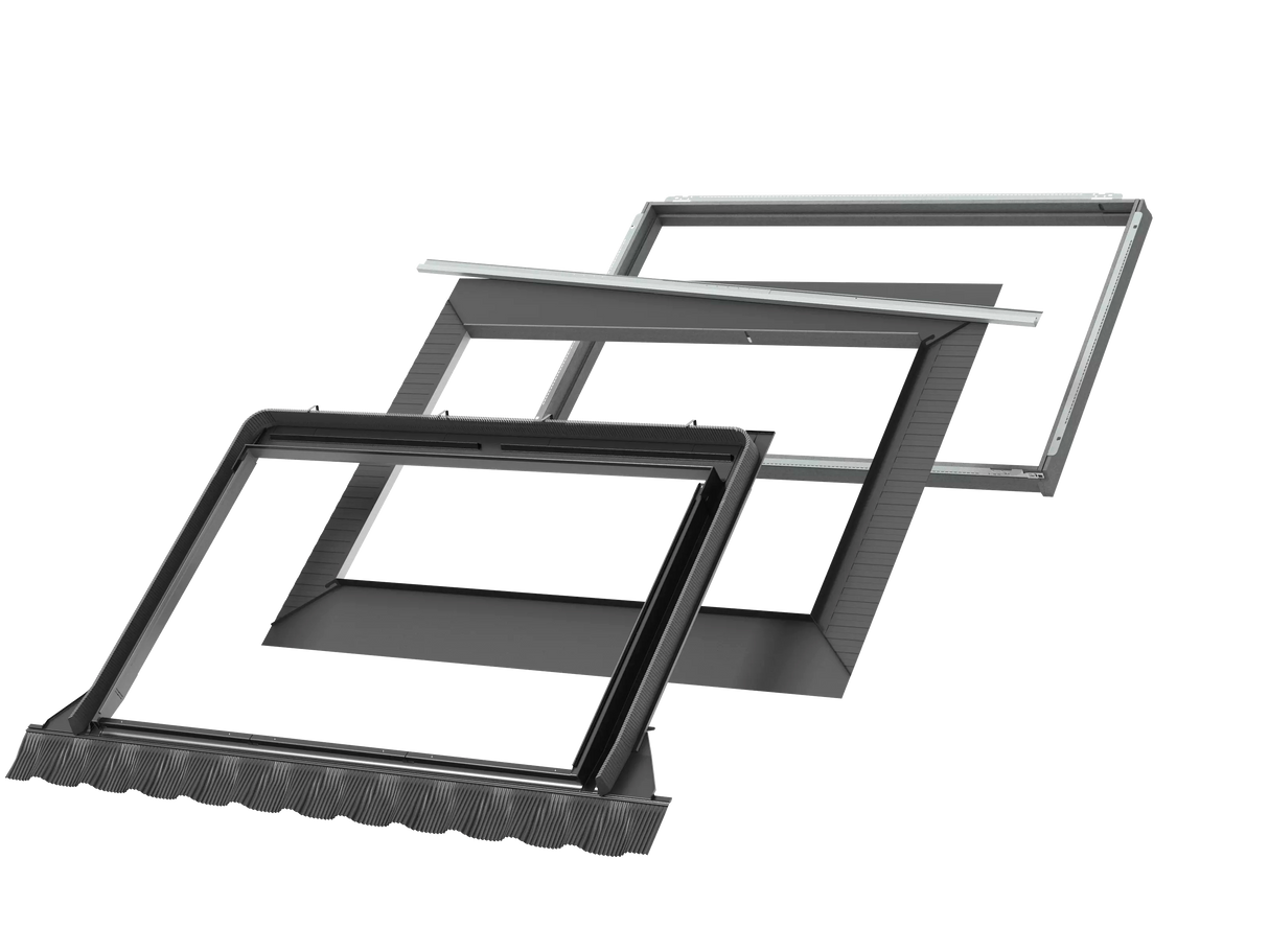 188x118 cm VELUX Pro+ EDWS FFKF06 2100 Tile Flashing with Insulation | Copper Finish.