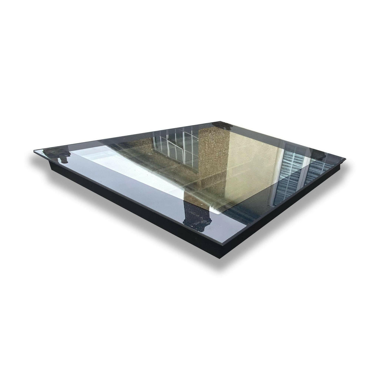 1500 x 2500 mm LD Frameless Triple Glazed Flat Roof Skylight.