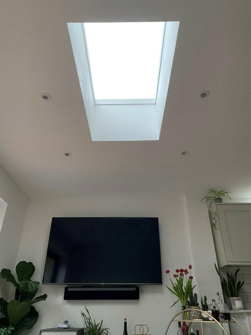1000 x 2000 mm Electric Opening Glass Link Skylight (Premium Range).