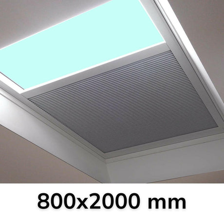 800 x 2000 mm LD Electric Blinds for Flat / Pitched Roof Skylights & Roof Lanterns.