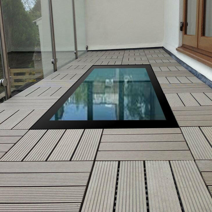 Custom Size Framed Walk-on Skylight Calculator.