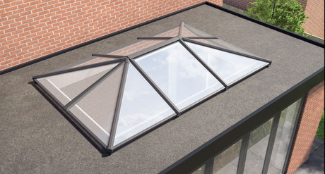 2000 x 3000 mm Stratus Aluminium Roof Lantern Style 5 (Traditional).