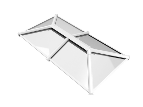 750 x 1250 mm Stratus Aluminium Roof Lantern Style 2 (Traditional).