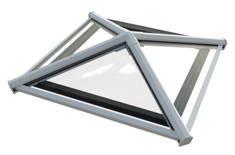 2000 x 2000 mm Stratus Aluminium Roof Lantern Style 8 (Pyramid).