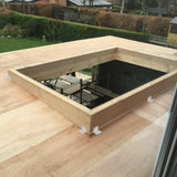 600 x 1800 mm Insulated Upstand for Flat Roof Skylight.