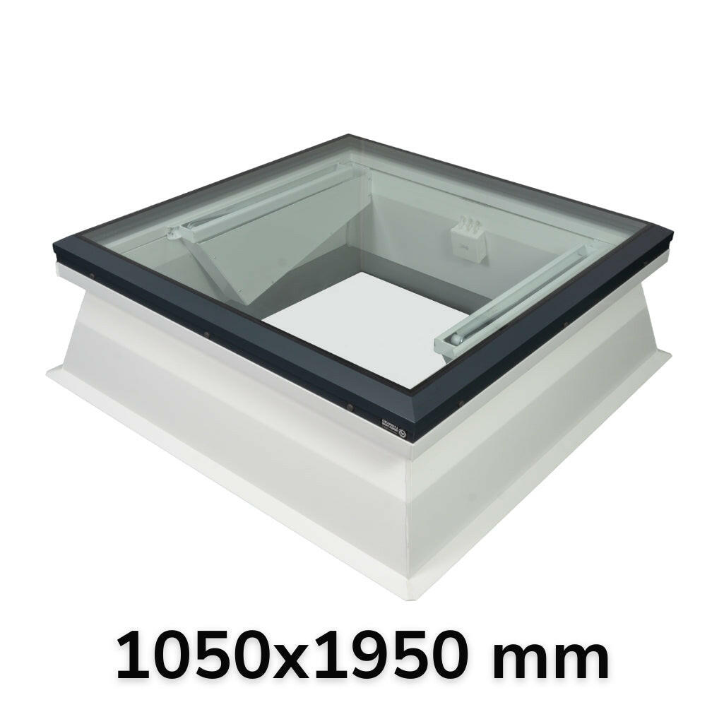 1050 x 1950 mm Brett Martin Flat Glass Access Hatch.