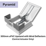 1650 x 1800 mm Smoke Vent Rooflight by Mardome.