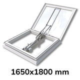 1650 x 1800 mm Smoke Vent Rooflight by Mardome.
