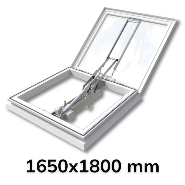 1650 x 1800 mm Smoke Vent Rooflight by Mardome.