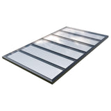 3000 x 5000 mm Fixed Glass Link Modular Skylight (3 Fixed 0 Opening).