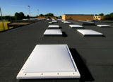 1050 x 1050 mm Polycarbonate Fixed Dome Rooflight by Mardome Trade.