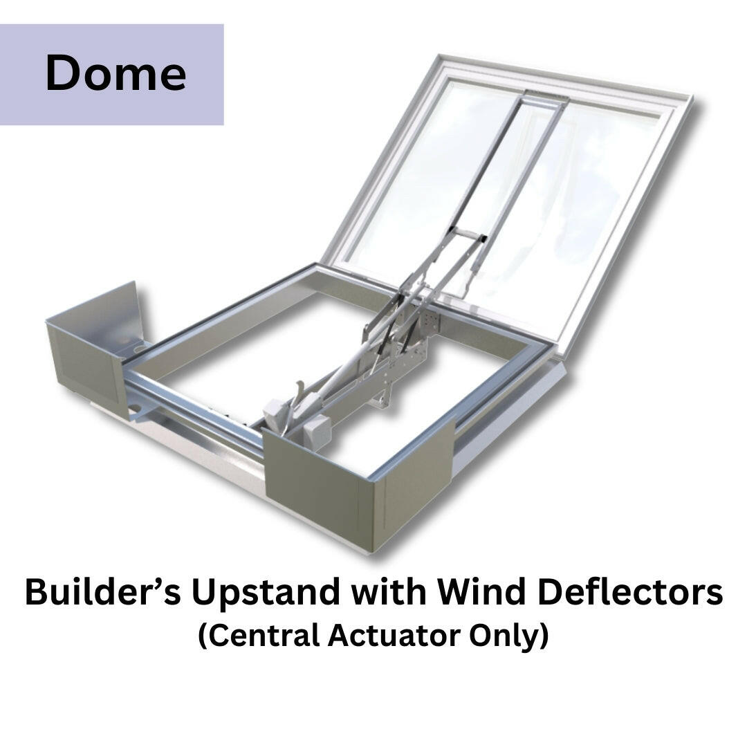 1650 x 1800 mm Smoke Vent Rooflight by Mardome.