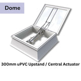 1650 x 1800 mm Smoke Vent Rooflight by Mardome.