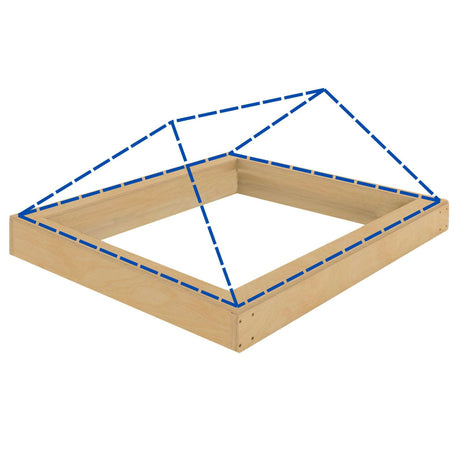 1500 x 4500 mm Insulated Upstand for Roof Lantern.