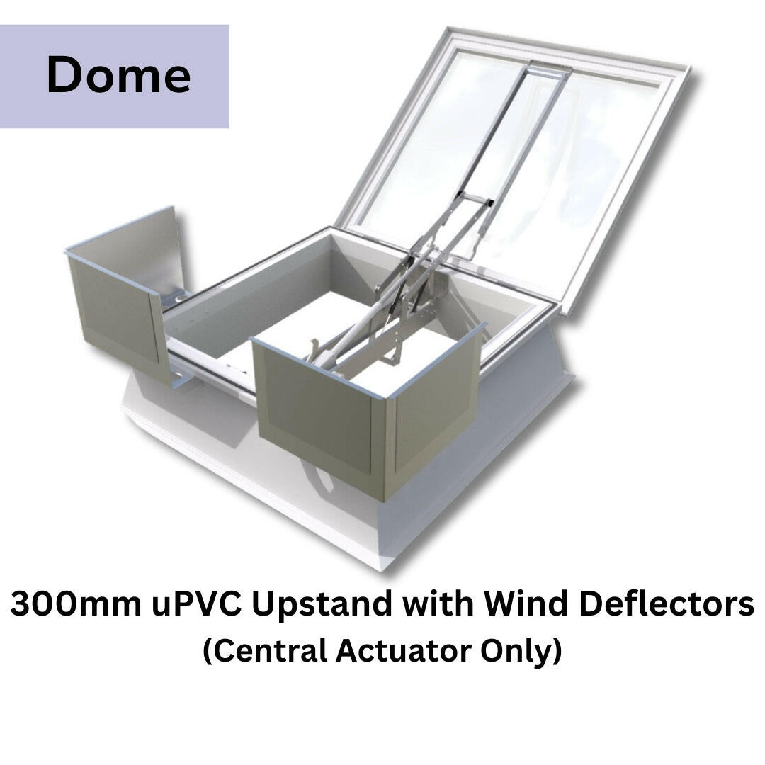 1050 x 1050 mm Smoke Vent Rooflight by Mardome.