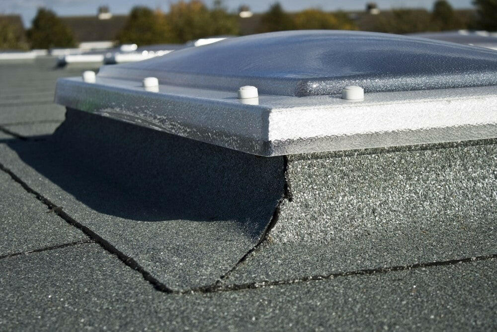 900 x 1200 mm Polycarbonate Fixed Dome Rooflight by Mardome Trade.