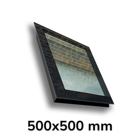 500 x 500 mm LD Frameless Triple Glazed Pitched Roof Skylight.