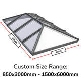Korniche Style 6 Custom Size Calculator.
