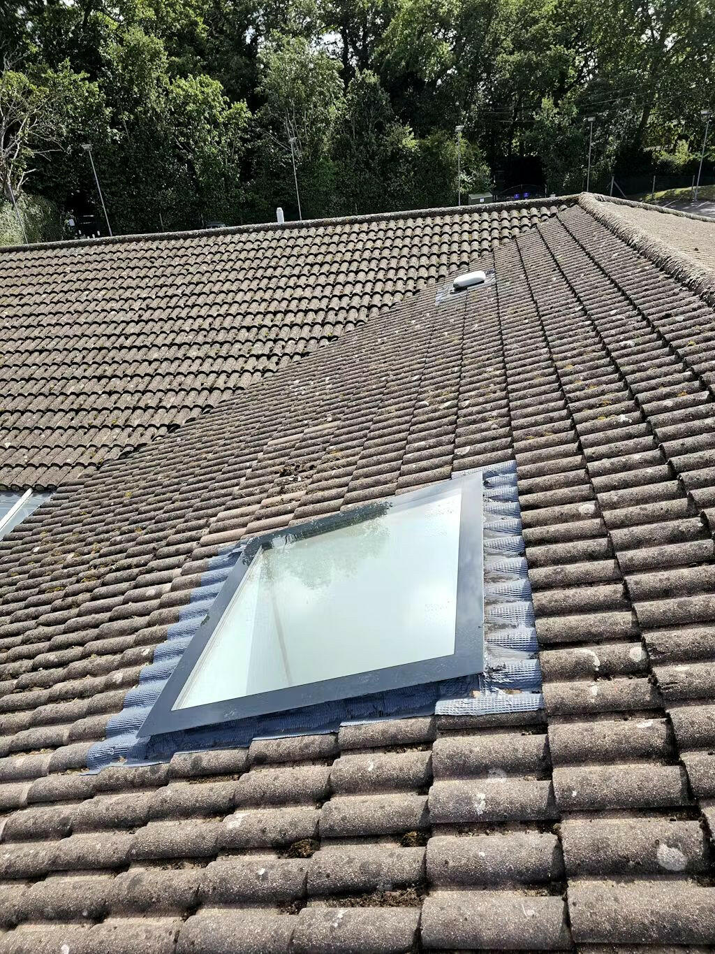 800 x 1500 mm LD Frameless Triple Glazed Pitched Roof Skylight.