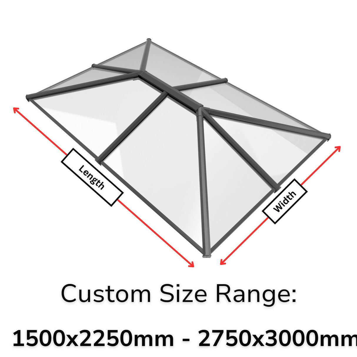Stratus Style 4 Custom Size Calculator.