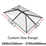Stratus Style 4 Custom Size Calculator.