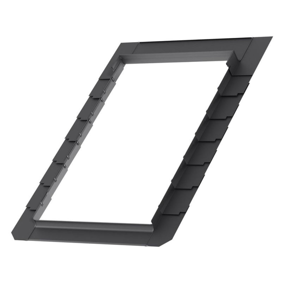 Solin pour ardoise VELUX Pro EDL SK01 1000 114x70 cm avec isolation | Finition aluminium gris