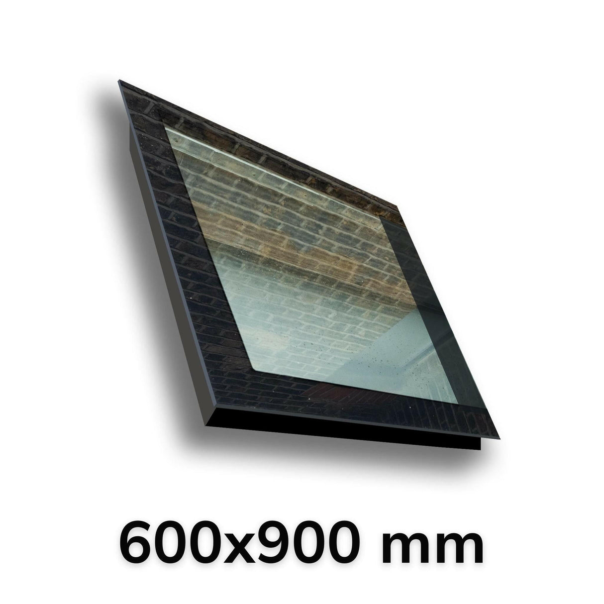 600 x 900 mm LD Frameless Triple Glazed Pitched Roof Skylight.
