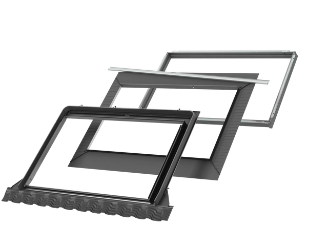 188x140 cm VELUX Pro+ EDWS FFKF08 2100 Tile Flashing with Insulation | Copper Finish.