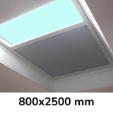 800 x 2500 mm LD Electric Blinds for Flat / Pitched Roof Skylights & Roof Lanterns.