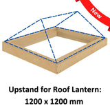 1200 x 1200 mm Insulated Upstand for Roof Lantern.