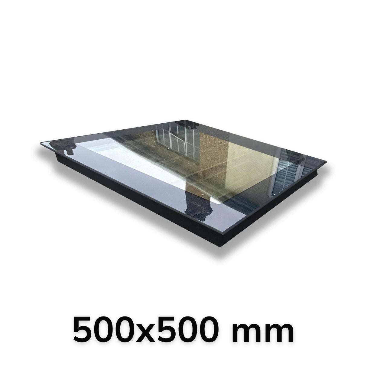 500 x 500 mm LD Frameless Triple Glazed Flat Roof Skylight.