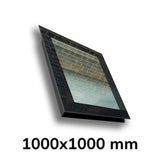 1000 x 1000 mm LD Frameless Triple Glazed Pitched Roof Skylight.
