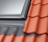 66x118 cm VELUX Pro EDW FK06 1000 Tile Flashing with Insulation | Grey Aluminium Finish.